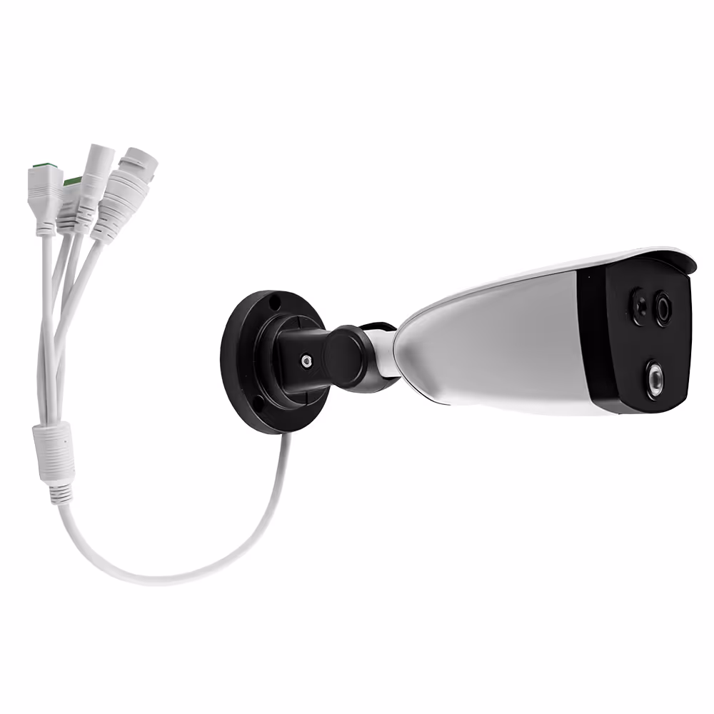 Caméra avec système de mesure de température