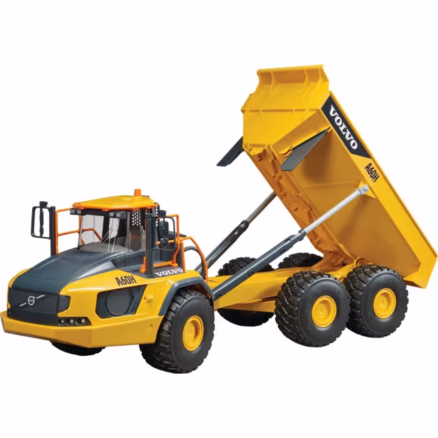 CAMION BENNE DUMPER VOLVO A60H AU 1/16EME