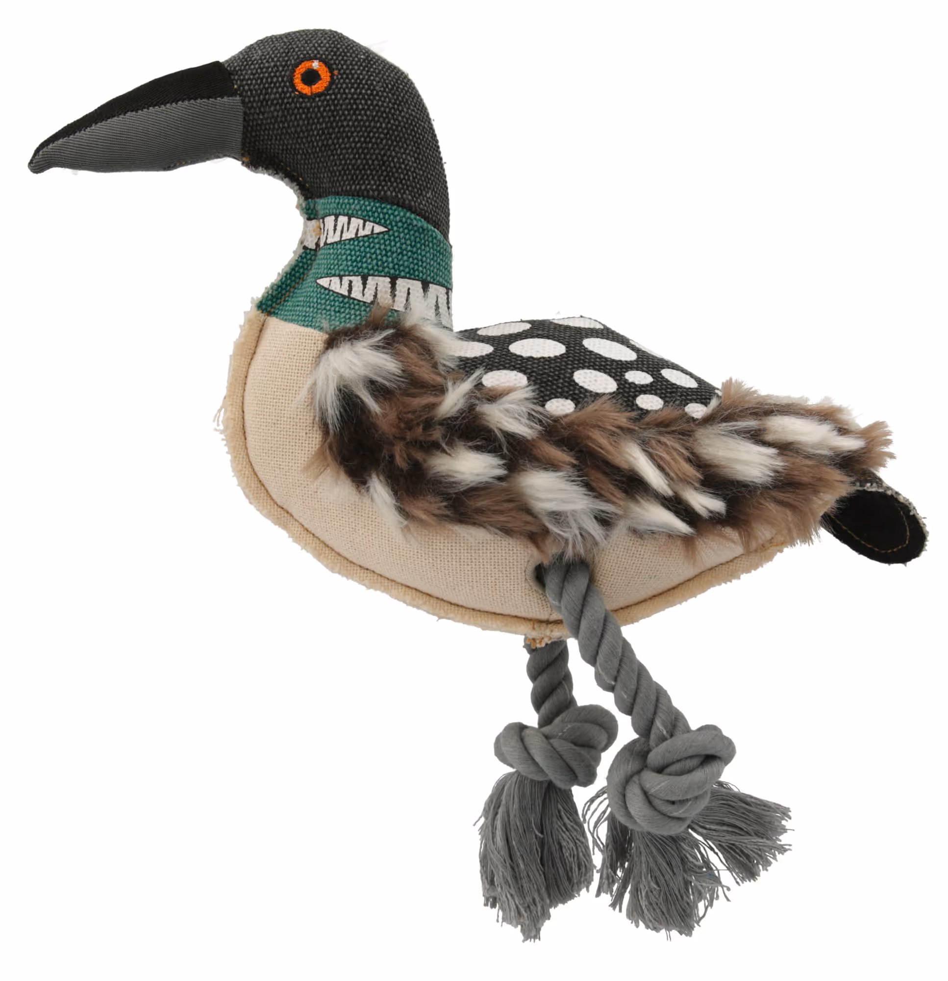Canard Bert Toile/polyester, 28cm