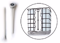 Canne d'aspiration 2" Adaptable