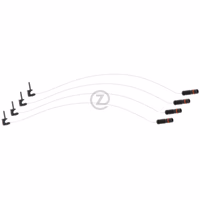 Capteur témoin d'usure des plaquettes de frein, jeu, 4 pièces