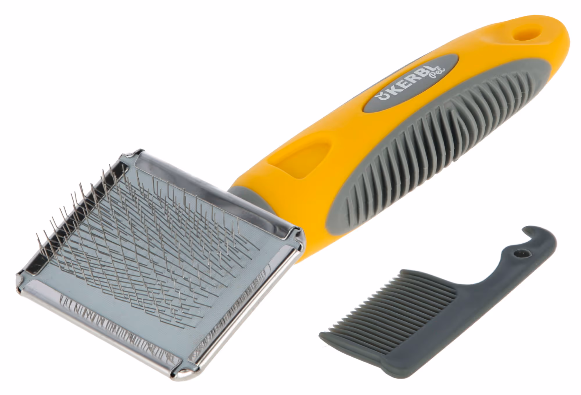 Carde douce pour rongeur jaune/gris, 16X6cm