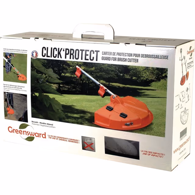 Carter anti-projection avec volet rabattable click protect pro