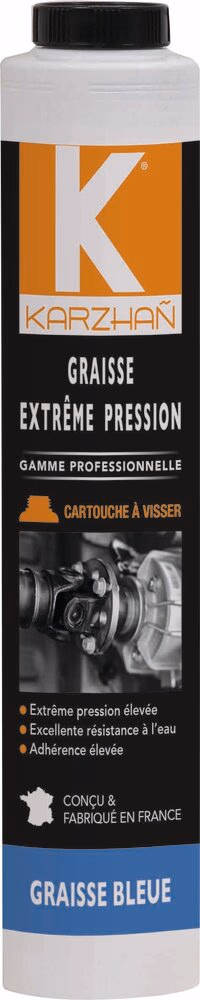 CARTOUCHE DE GRAISSE A VISSER EXTREME PRESSION BLEUE