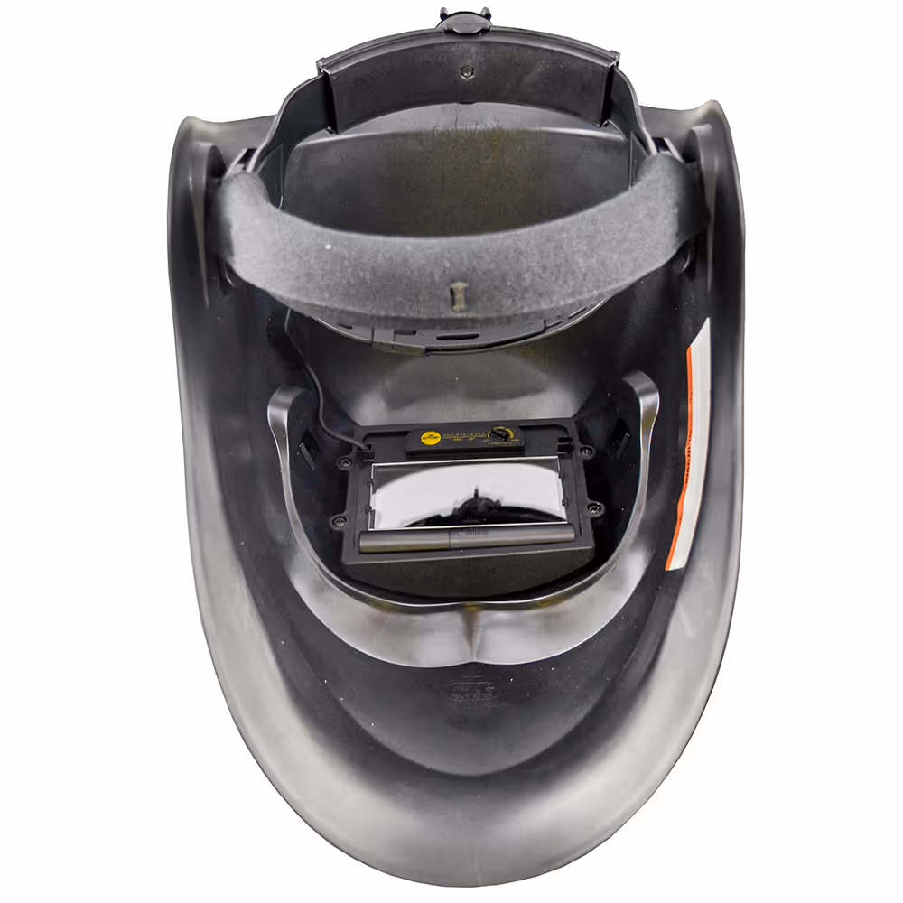 Casque à souder avec régulateur manuel