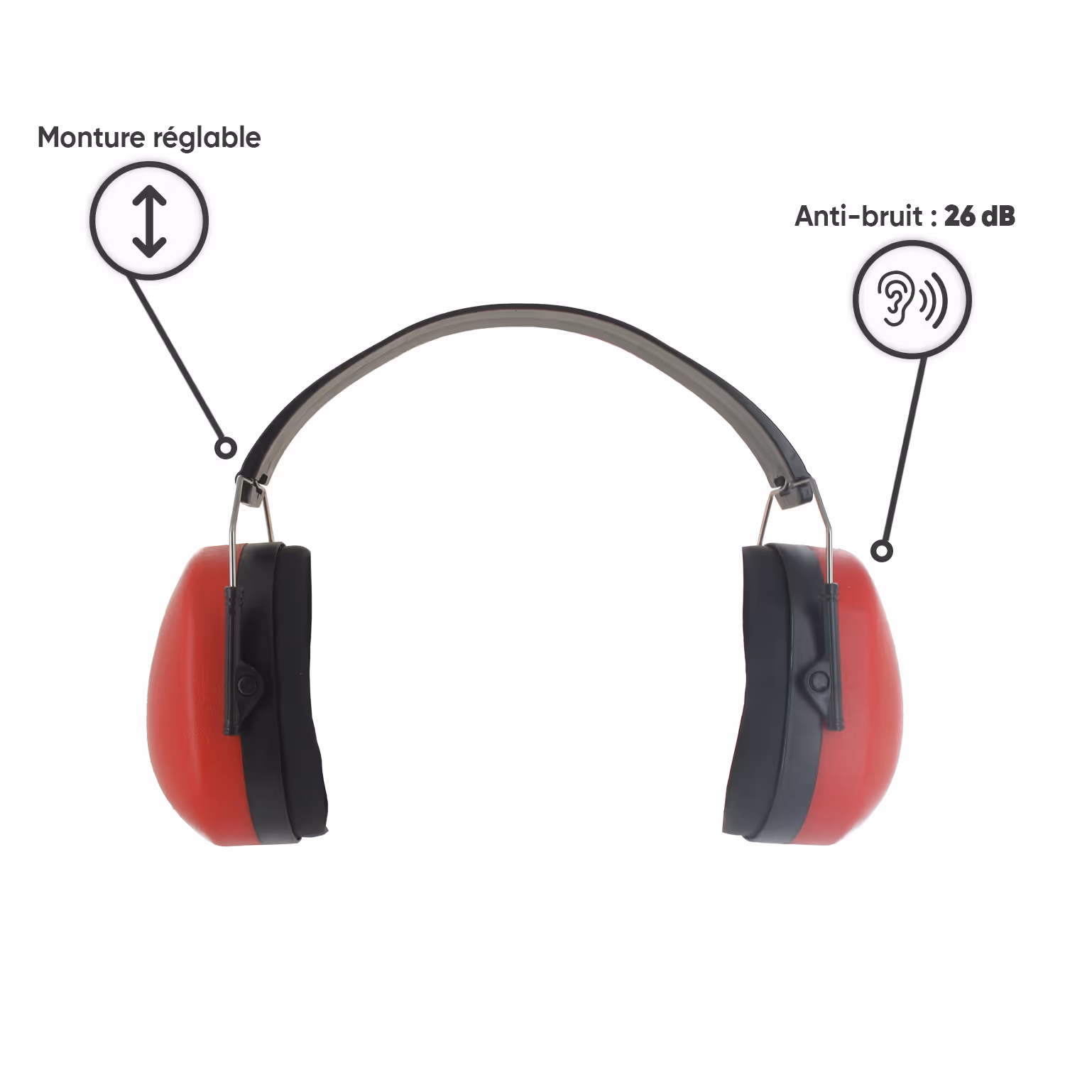 CASQUE ANTI-BRUIT