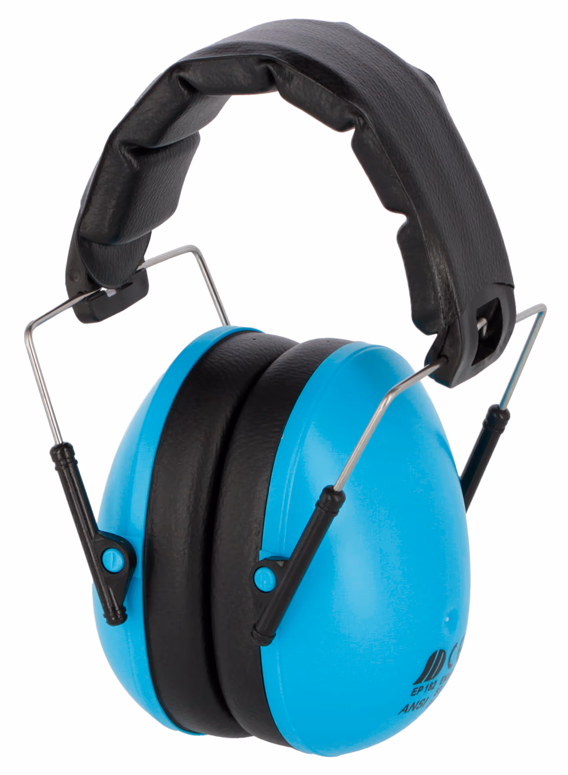 Casque anti-bruit pour enfants bleu clair