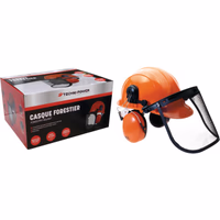 Casque complet avec anti-bruit et visiere techni-power