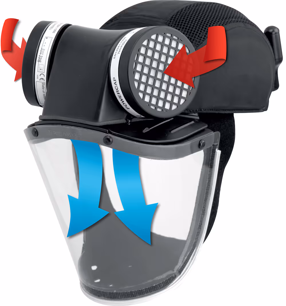 Casque de protection ventilé PowerCap Active IP