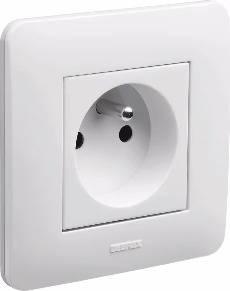 CASUAL COMPLET PRISE 2P+T 16A 250V BLANC