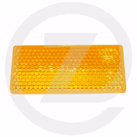 Catadioptre collant jaune 31.5x70mm - 700/50190 - JCB