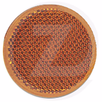 Catadioptre orange a coller rond - ø 54 mm (bl. 2 pcs)