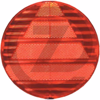 Catadioptre - PRO-REFLEX, rond, triangle interne
