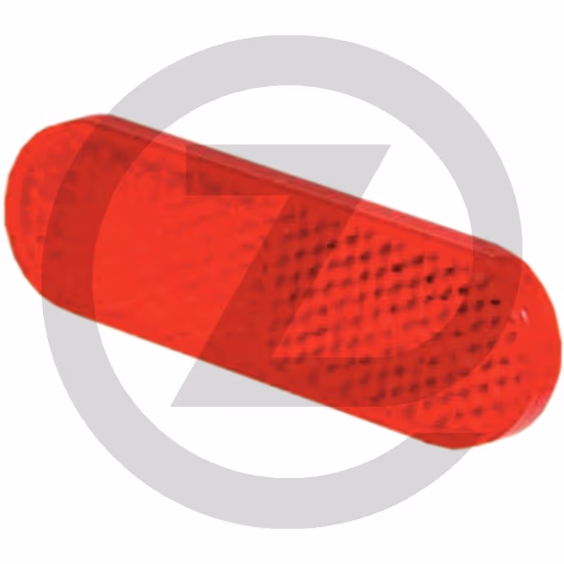 Catadioptre - rouge, 70x22x5