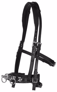 Caveçon en cuir Exclusif noir, full