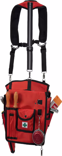 Ceinture d'outils Oregon avec suspensions pour les travaux d'exploitation forestière, de jardinage et DYI, taille unique