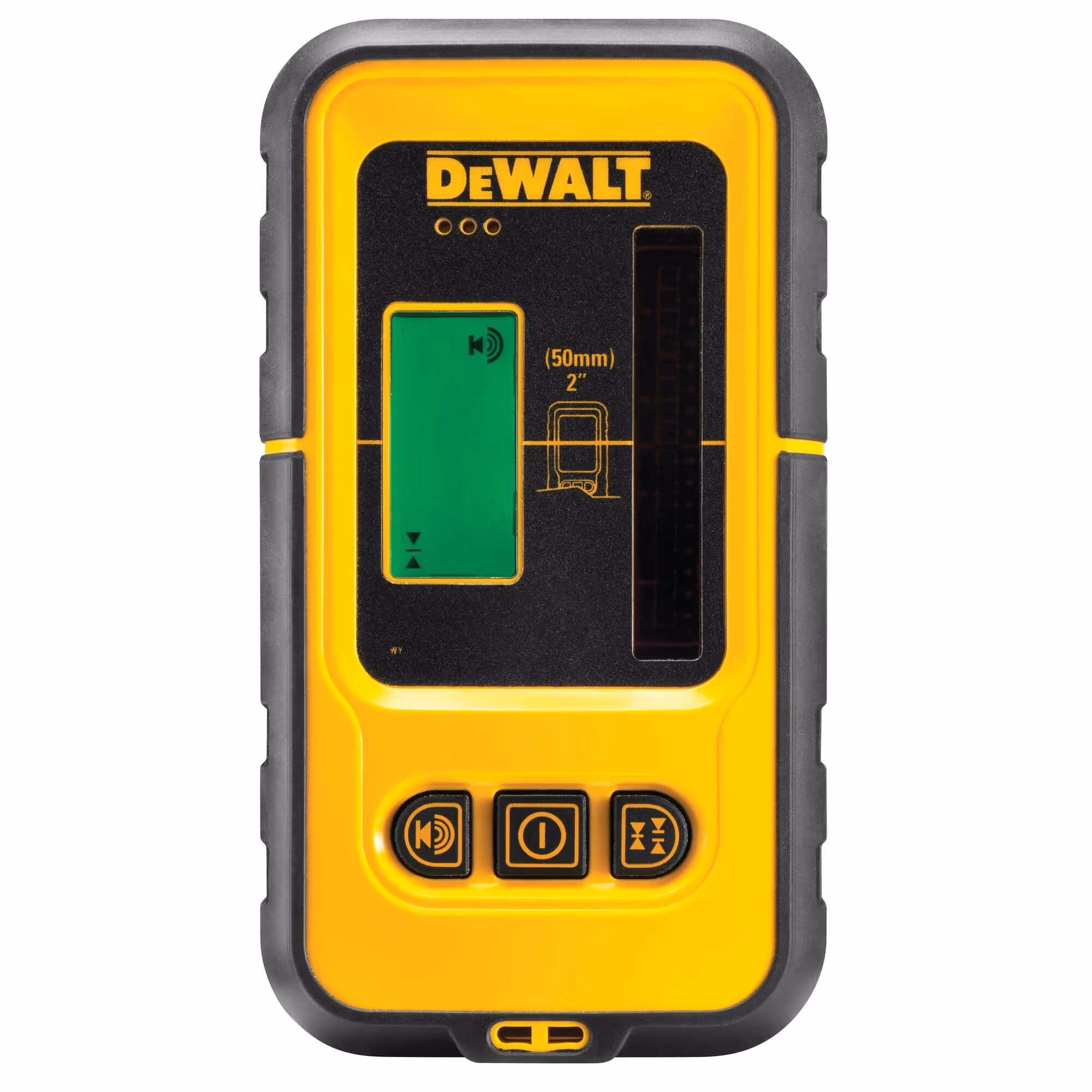 Cellule de détection pour laser ligne rouge - portée (m) : 50 / écran : LCD - 1 pile 9 V, pince de serrage robuste