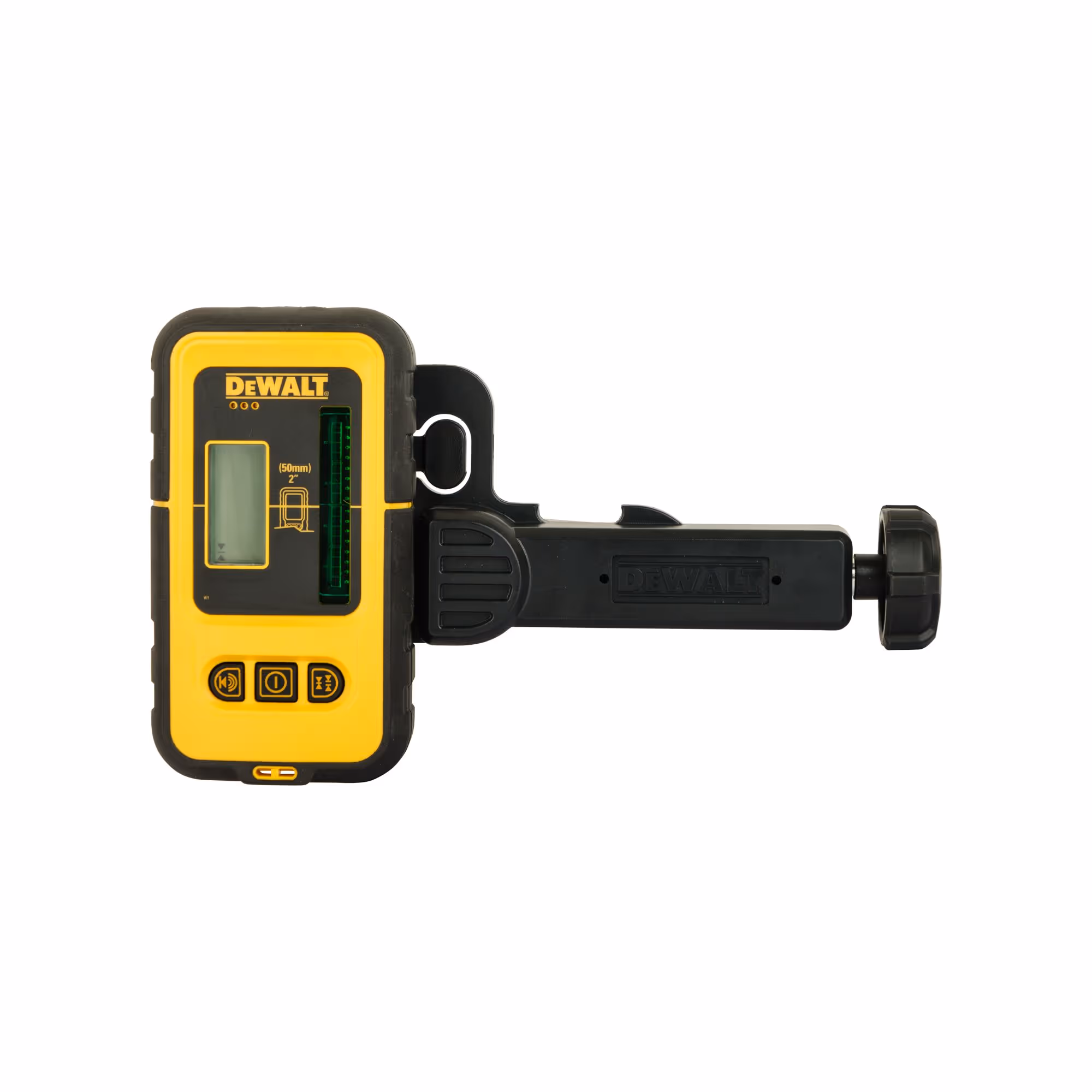 Cellule de détection pour laser ligne vert - portée (m) : 50 / écran : LCD - 1 pile 9V, pince de serrage robuste