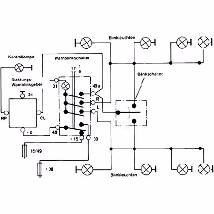 CENTRALE CLIGNOTANTE 12V-21W