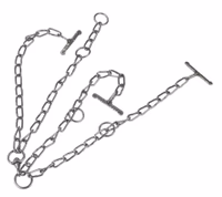 Chaîne à vache zinc double 5 mm