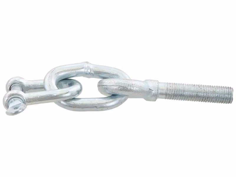 Chaîne complète - Nombre de raccords: 3 - Ø trou - adaptable sur tracteurs Long, Universal, Fiat - ref 571441