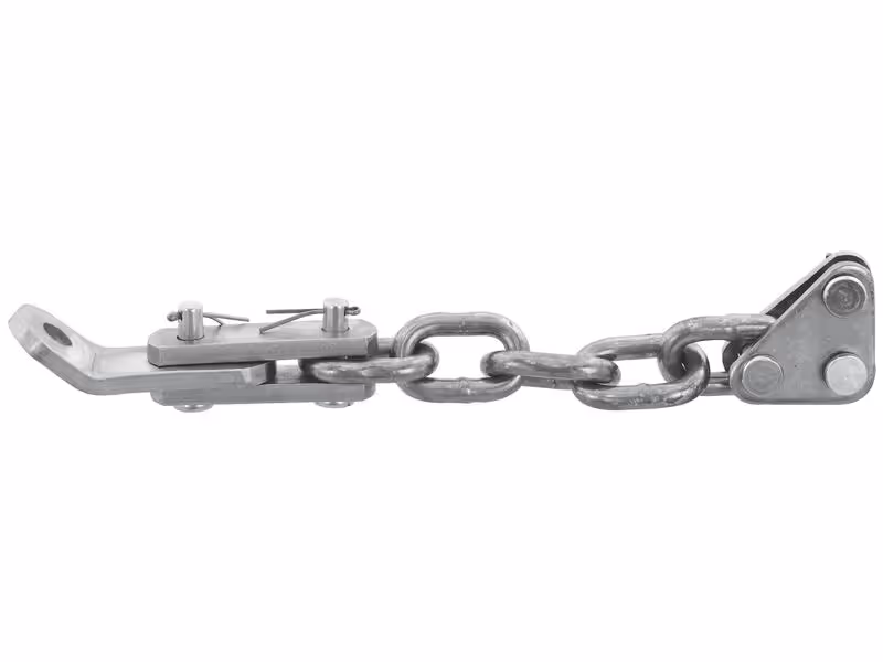 Chaîne complète - Nombre de raccords: 9 - Ø trou12.5x40mm - adaptable sur tracteurs Massey Ferguson