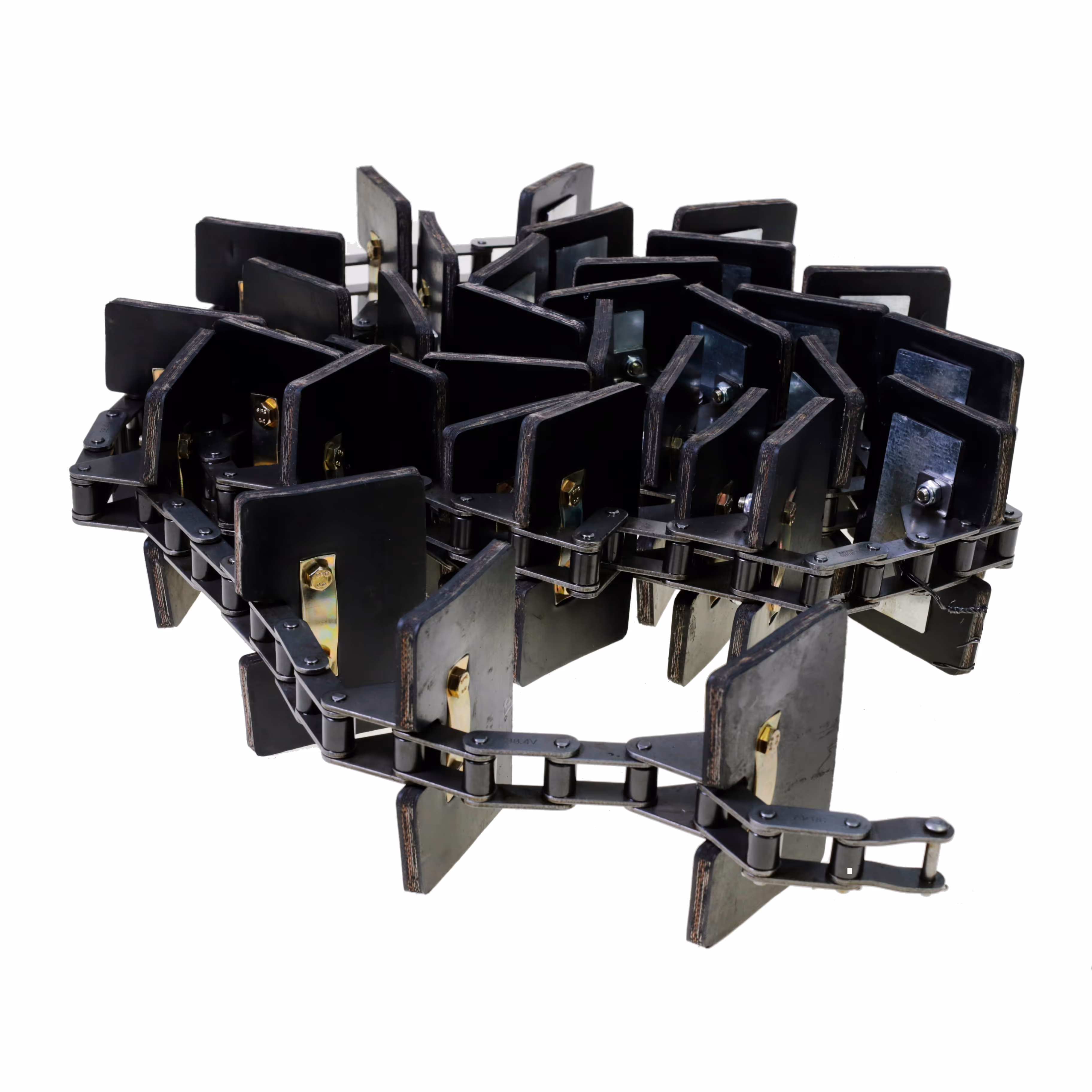 Chaine d'elevateur complete 34 elements boulon 6,9mm