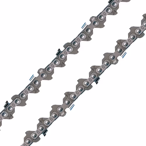 Chaîne de tronçonneuse 1/4 , 1,1mm, Profil Bas, 57 Maillons Entraîneur pour Guide de 25cm, compatible avec la Stihl MSA161T