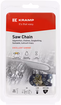 Chaîne de tronçonneuse 3/8" 1,6mm 72 DL demi-ciseau