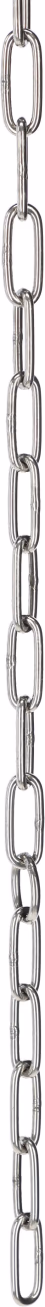 Chaîne seule 4 mm,75cm, anneau pr jouets porcelets acier inox