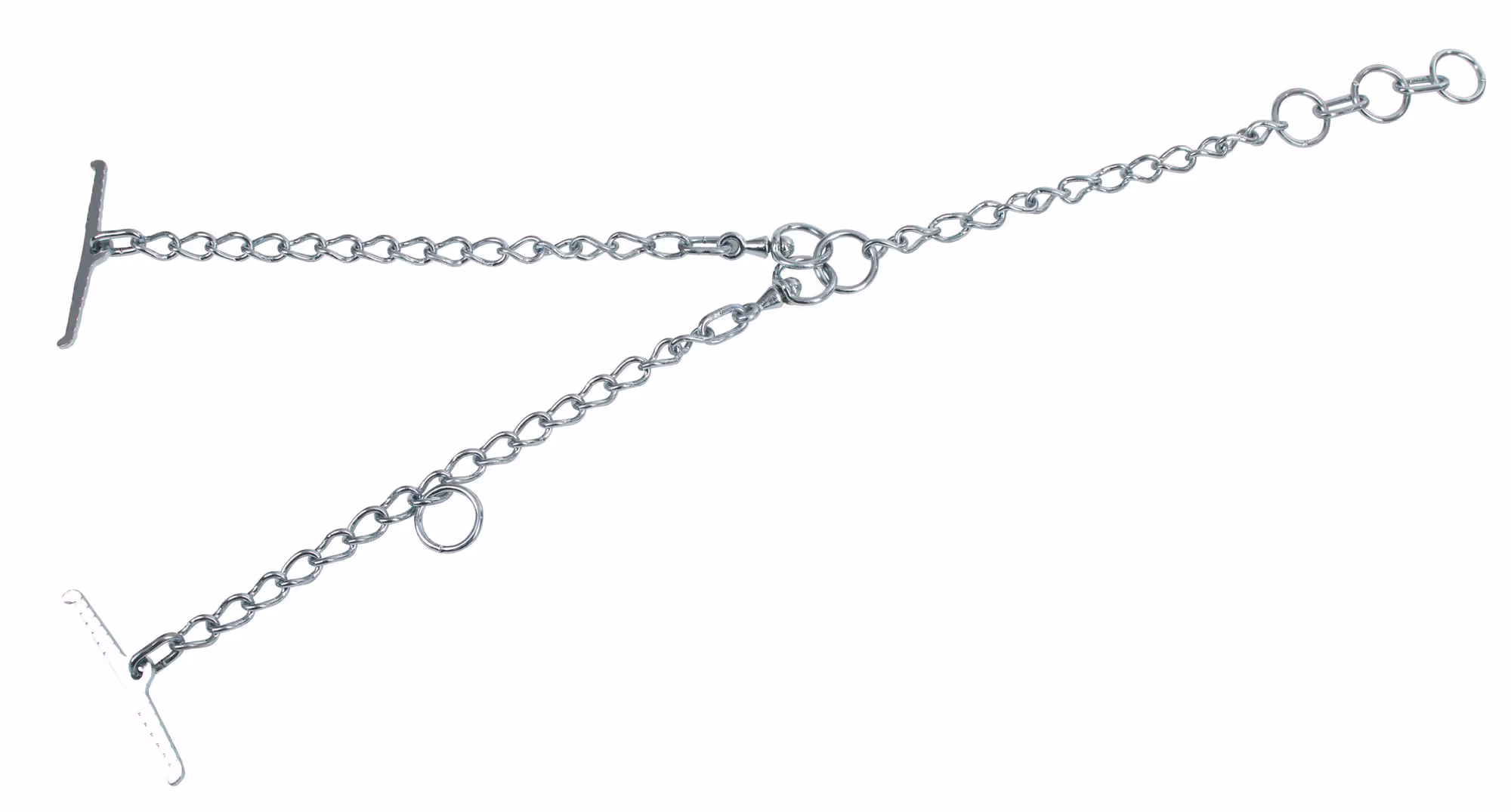 Chaîne tyrolienne pour vache zinguée 3mm