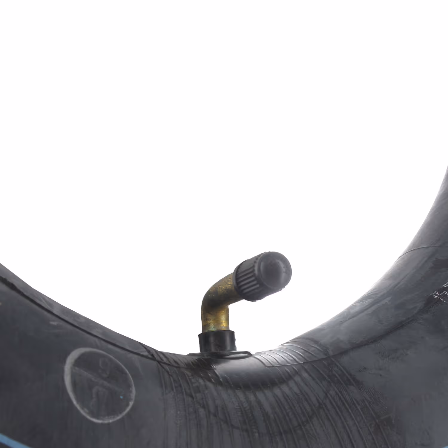 CHAMBRE A AIR VALVE COUDEE