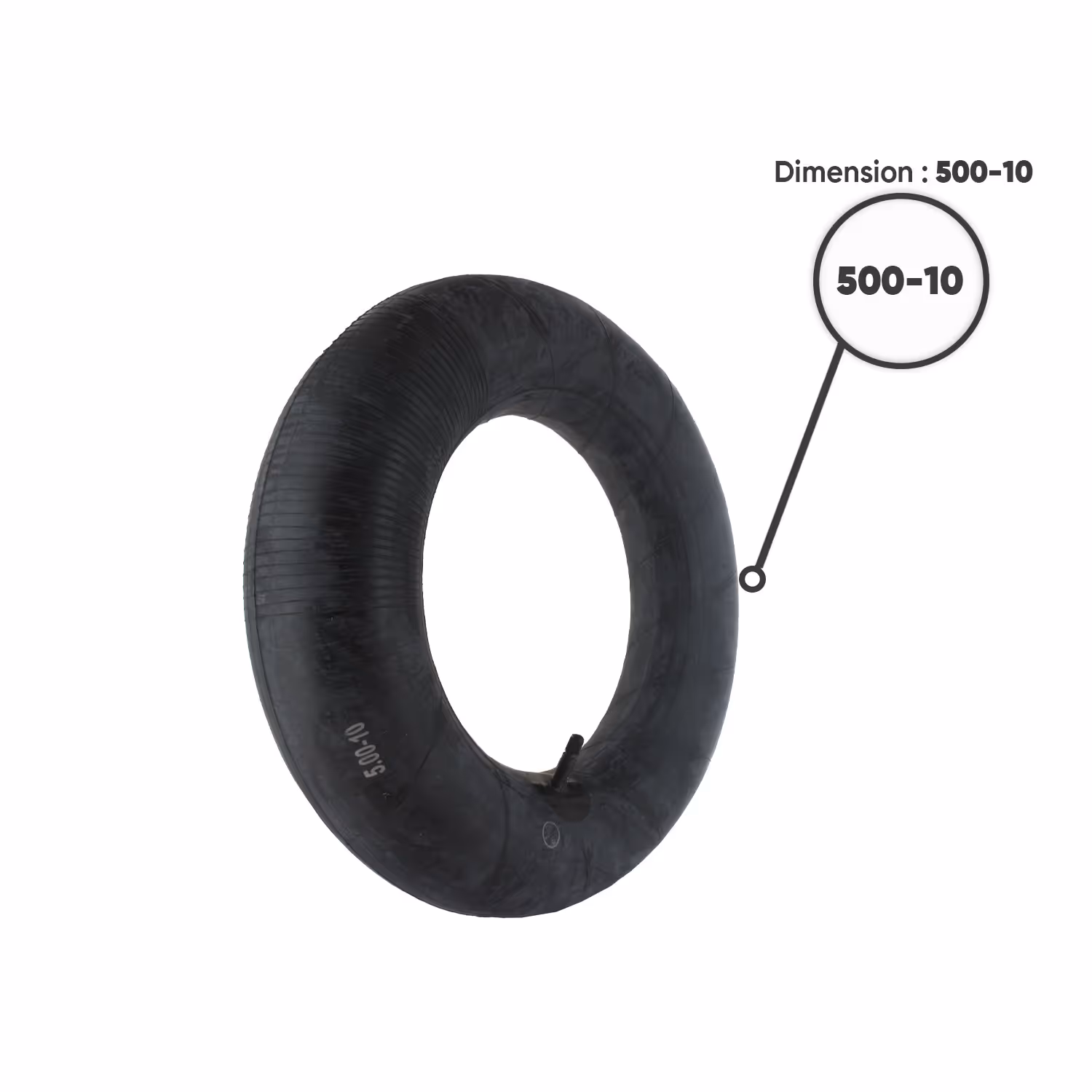 CHAMBRE A AIR VALVE DROITE