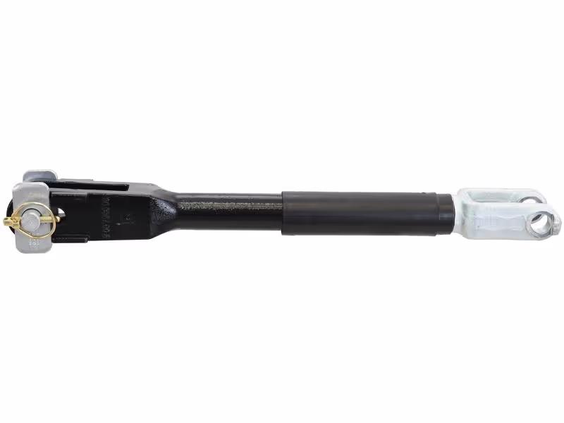 Chandelle de relevage - Fourche Trou Ø 22mm- Fourche Trou Ø 22x48mm - Min. Longueur:620mm - M27 x 3.00 côtes métriques - adaptable sur tracteurs New Holland, Case IH, Steyr - ref 47123247