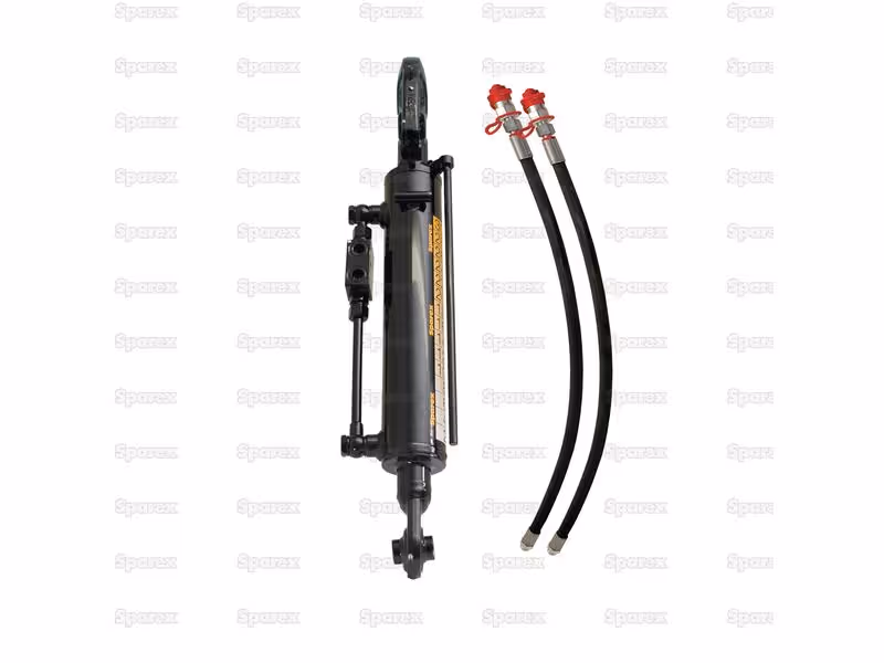 Chandelle de Relevage Hydraulique (Livrée avec: Tuyaux) - Fourche Trou Ø 19mm - Fourche Trou Ø 22x48mm - Min. Longueur: 490mm, Diamètre du cylindre: 70mm. - adaptable sur tracteurs New Holland, Case IH - ref 84497524