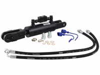 Chandelle de Relevage Hydraulique (Livrée avec: Tuyaux) - Fourche Trou Ø 22mm - Fourche Trou Ø 23x50mm - Min. Longueur: 480mm, Diamètre du cylindre: 70mm.