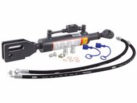 Chandelle de Relevage Hydraulique (Livrée avec: Tuyaux) - Rotule Ø 22mm - Fourche Trou Ø 28 & 28x90mm - Min. Longueur: 680mm, Diamètre du cylindre: 70mm. - adaptable sur tracteurs Fendt - ref G304870200011