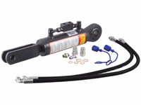 Chandelle de Relevage Hydraulique (Livrée avec: Tuyaux) - Rotule Ø 40mm - Fourche Trou Ø 28mm - Min. Longueur: 540mm, Diamètre du cylindre: 70mm. - adaptable sur tracteurs Valtra - ref ACV0200640