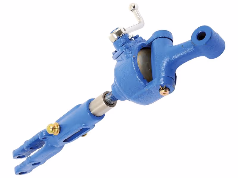 Chandelle de relevage - Noix Ø 16mm- Fourche Trou Ø 19mm - Min. Longueur:612mm - - adaptable sur tracteurs Ford
