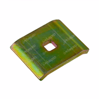 CHAPE  64 X 50 X 5 MM - TROU 11 X 11 MM