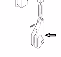 Chape de suspente de relevage New Holland 5167409