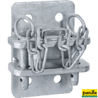 Chape double, galvanisée