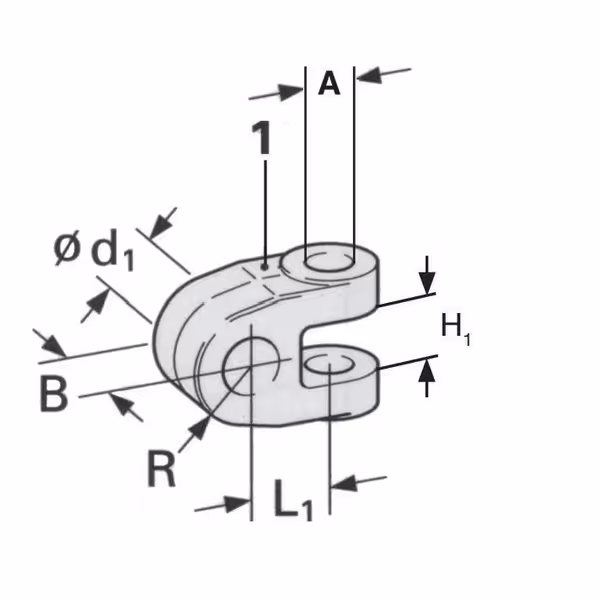 Chape Ø25.7 L46.5mm