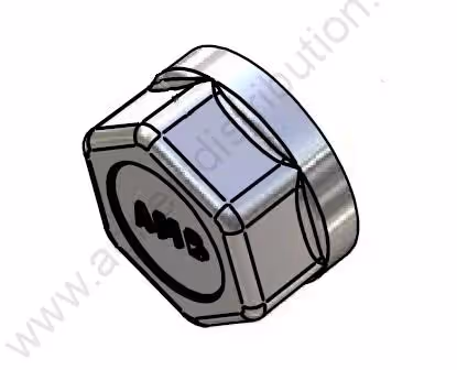 Chapeau de roue filetage intérieur AMB diam. 132 mm