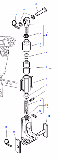 Chappe inférieur chadelle Massey Ferguson