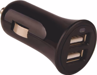 CHARGEUR ALLUME CIGARE 2 PRISES USB