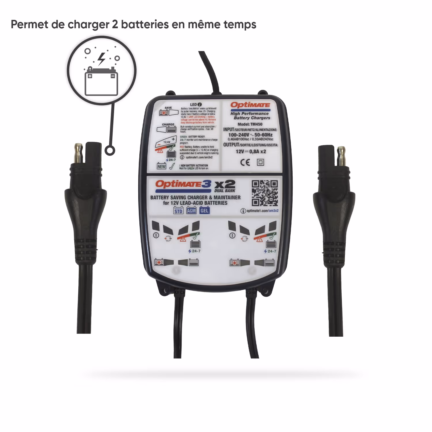 CHARGEUR BATTERIE