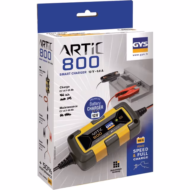 Chargeur de batterie artic 800