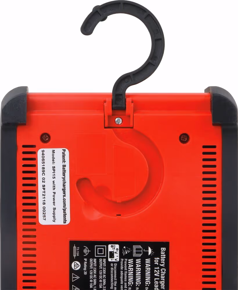 CHARGEUR DE BATTERIE AUTOMATIQUE 12V-15A - SPI 15