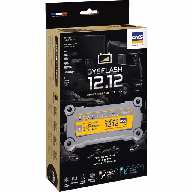Chargeur de batterie flash 12.12 v